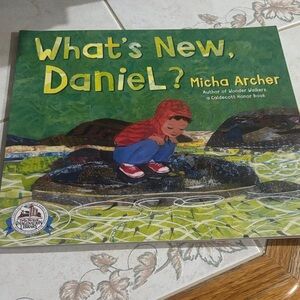 What's New, Daniel? by Micha Archer - Children's Picture Book - Green Cover